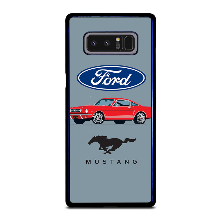 1965 FORD MUSTANG ILLUSTRATION Samsung Galaxy Note 8 Case Cover