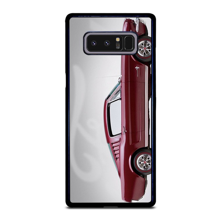 1965 FORD MUSTANG RED CAR Samsung Galaxy Note 8 Case Cover