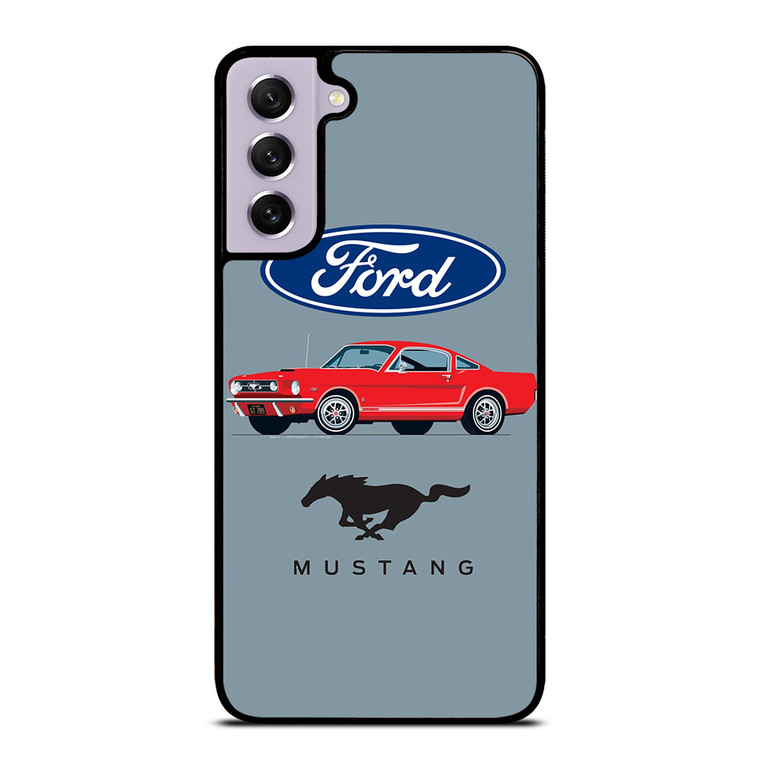 1965 FORD MUSTANG ILLUSTRATION Samsung Galaxy S21 FE Case Cover