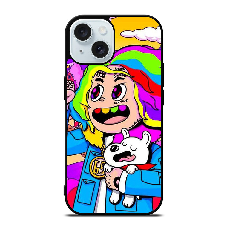 6IX9INE SIX NINE CUTE WALLPAPER iPhone 15 Case Cover