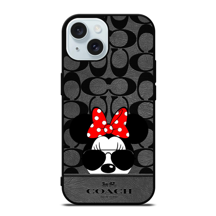 COACH NEW YORK DISNEY MICKEY MOUSE iPhone 15 Case Cover