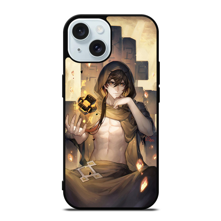 ZHONGLI GENSHIN IMPACT iPhone 15 Case Cover