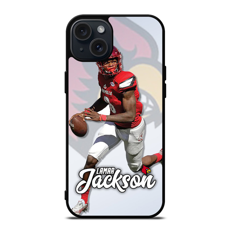 LAMAR JACKSON LOUISVILLE iPhone 15 Pro Max Case Cover