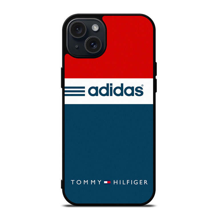 TOMMY HILFIGER ADIDAS STRIPE iPhone 15 Plus Case Cover