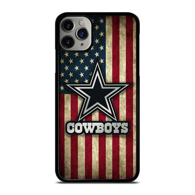 DALLAS COWBOYS AMERICAN FLAG iPhone 11 Pro Max Case Cover