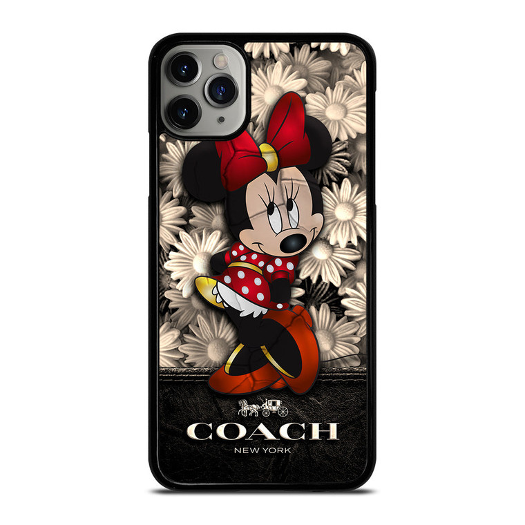 COACH FLOWER MINNIE MOUSE iPhone 11 Pro Max Case Cover