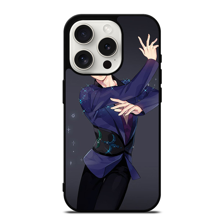 YURI ON ICE KATSUKI ANIME iPhone 15 Pro Case Cover