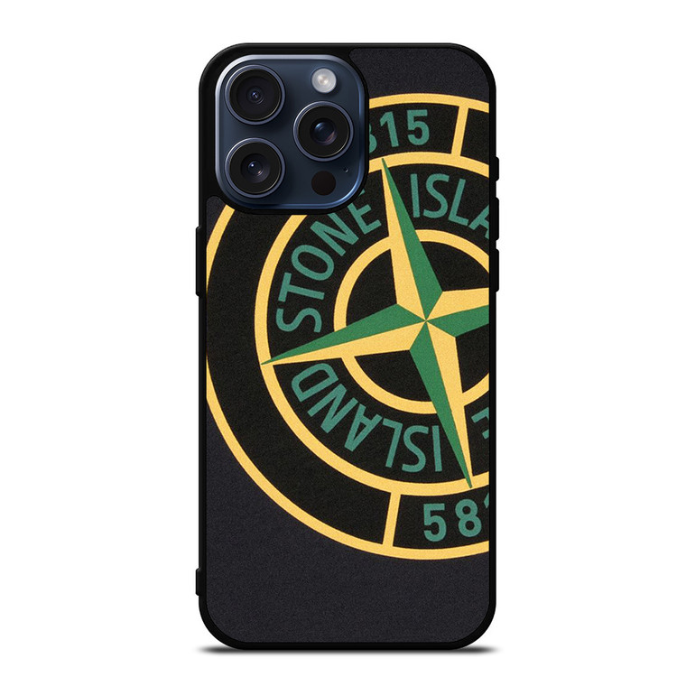 STONE ISLAND BADGE iPhone 15 Pro Max Case Cover