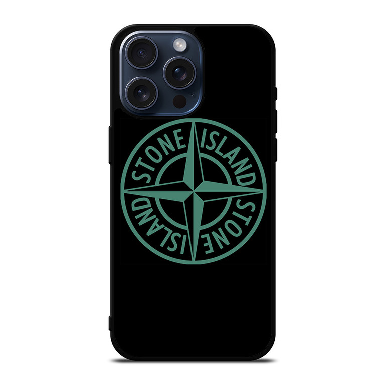 STONE ISLAND GREEN BADGE iPhone 15 Pro Max Case Cover