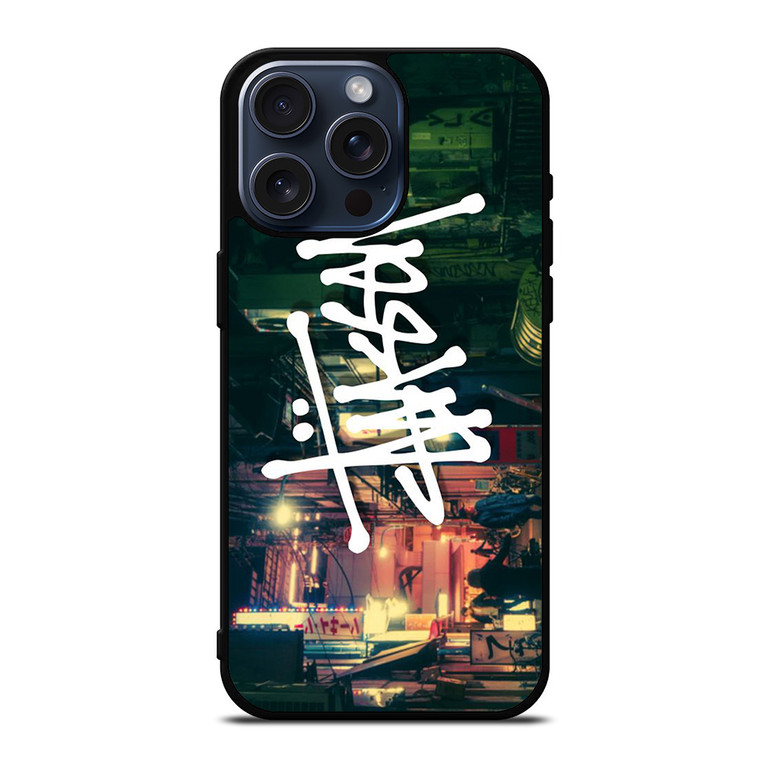 STUSSY TOKYO LOGO iPhone 15 Pro Max Case Cover