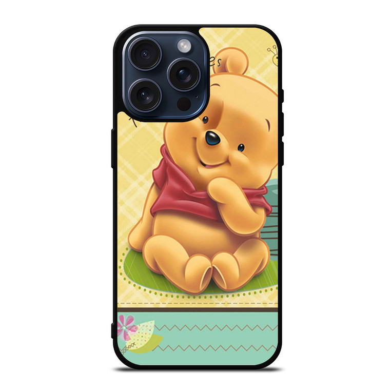 WINNIE THE POOH CUTE QUOTE iPhone 15 Pro Max Case Cover