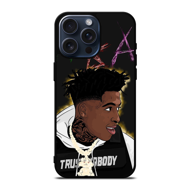 YOUNGBOY NBA RAPPER CARTOON iPhone 15 Pro Max Case Cover