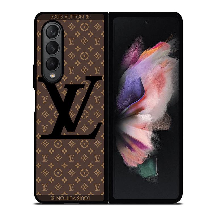 LOUIS VUITTON ROUND PATTERN Samsung Galaxy Z Fold 3 Case Cover