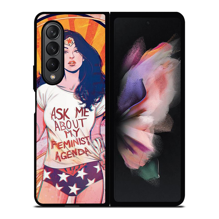 WONDER WOMAN QUOTE Samsung Galaxy Z Fold 3 Case Cover