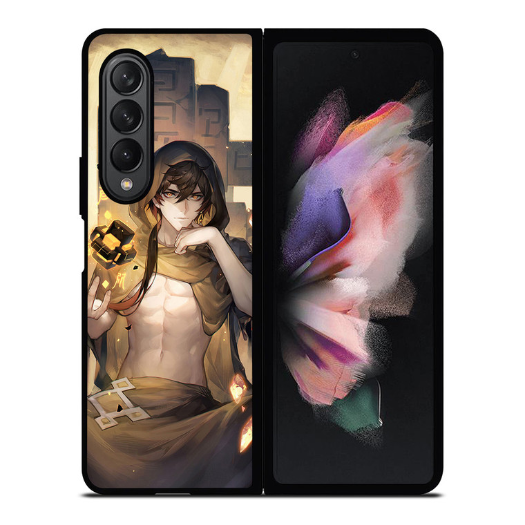 ZHONGLI GENSHIN IMPACT Samsung Galaxy Z Fold 3 Case Cover