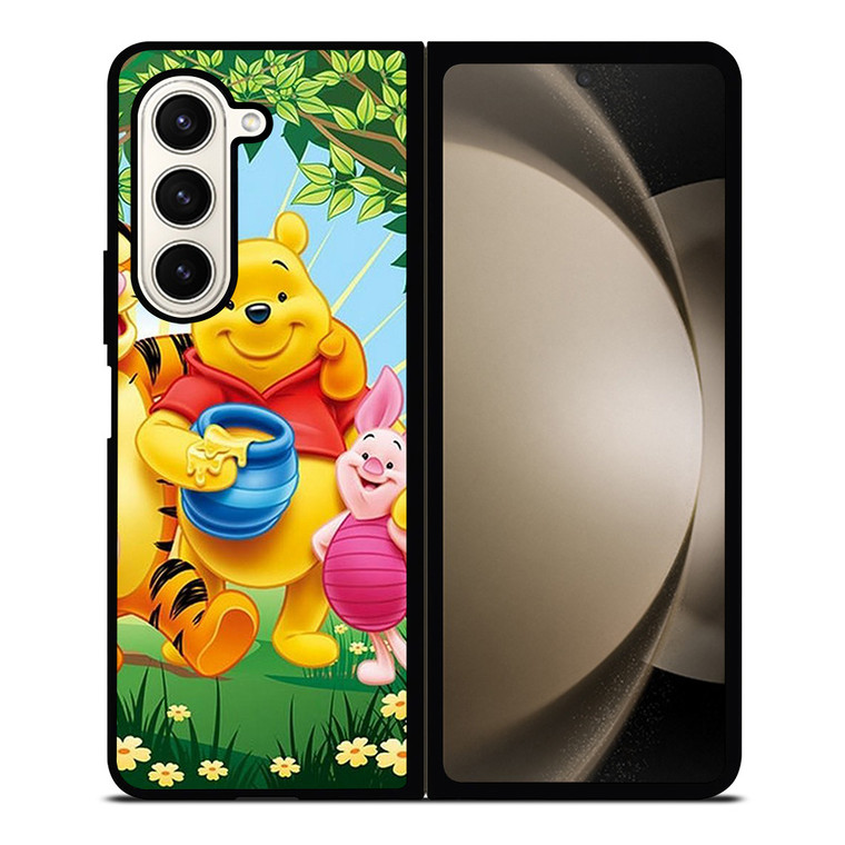 WINNIE THE POOH AND FRIEND Samsung Galaxy Z Fold 5 Case Cover