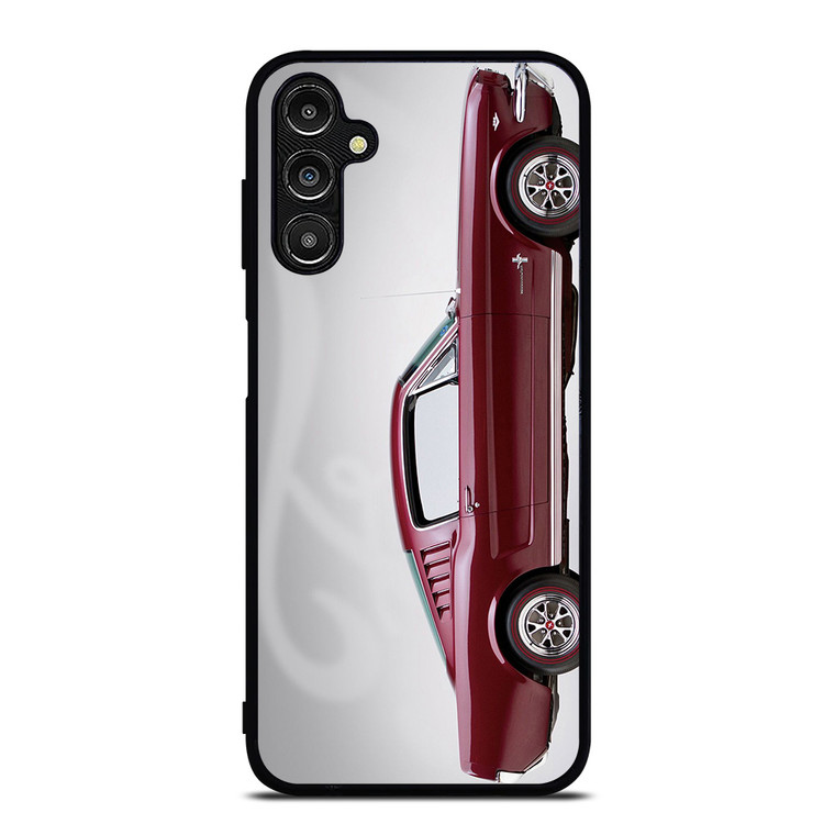 1965 FORD MUSTANG RED CAR Samsung Galaxy A14 Case Cover