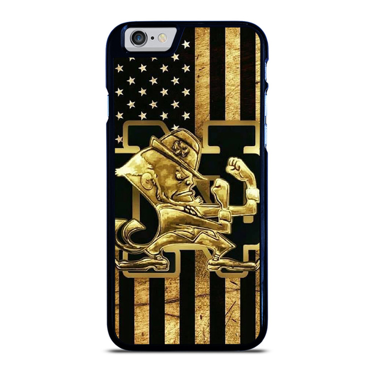 NOTRE DAME FOOTBALL USA FLAG iPhone 6 / 6S Plus Case Cover