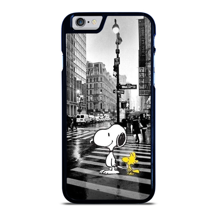 SNOOPY STREET RAIN iPhone 6 / 6S Plus Case Cover