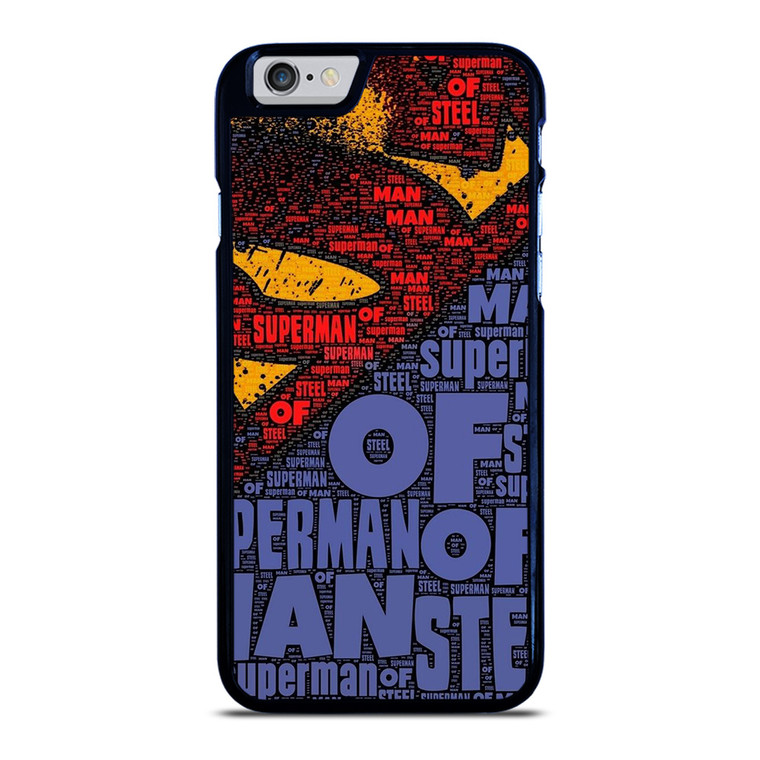 SUPERMAN LOGO ART WALL iPhone 6 / 6S Plus Case Cover