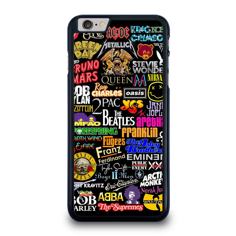 ROCK BAND COLLAGE iPhone 6 / 6S Case Cover