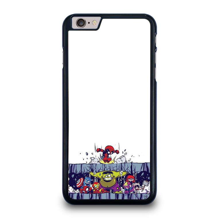 SPIDERMAN VS ALL MARVEL HEROES KAWAII iPhone 6 / 6S Case Cover