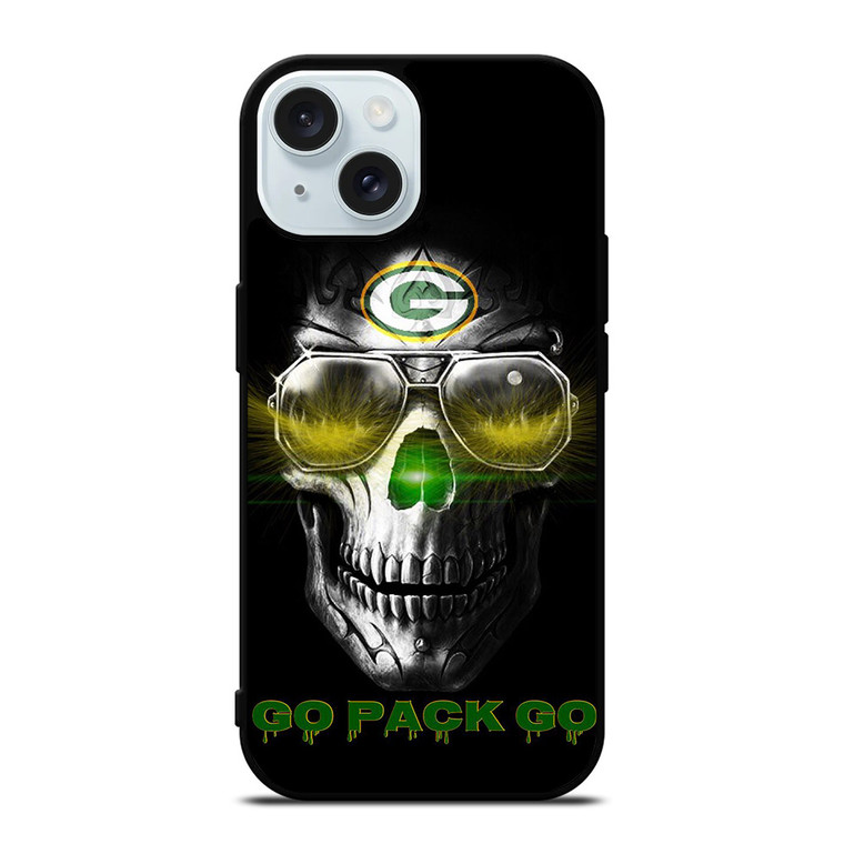 SKULL GREENBAY PACKAGES iPhone 15 Case Cover
