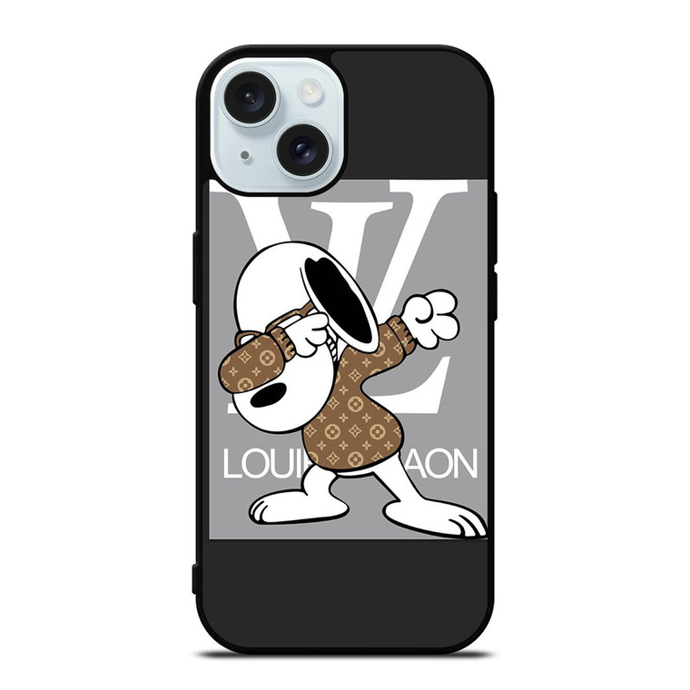 SNOOPY BROWN LOUIS iPhone 15 Case Cover