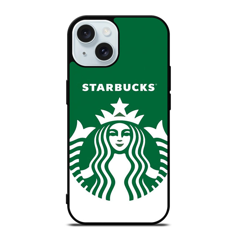 STARBUCKS COFFEE GREEN WALL iPhone 15 Case Cover