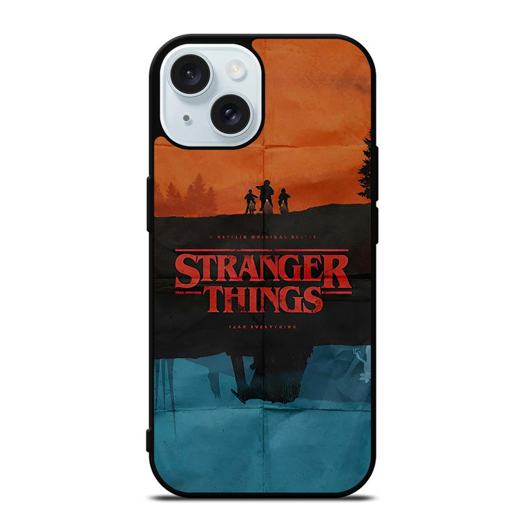 STRANGER THINGS POSTER iPhone 15 Case Cover
