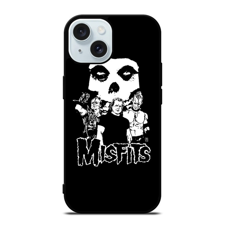 THE MISFITS ROCK BAND PERSON iPhone 15 Case Cover