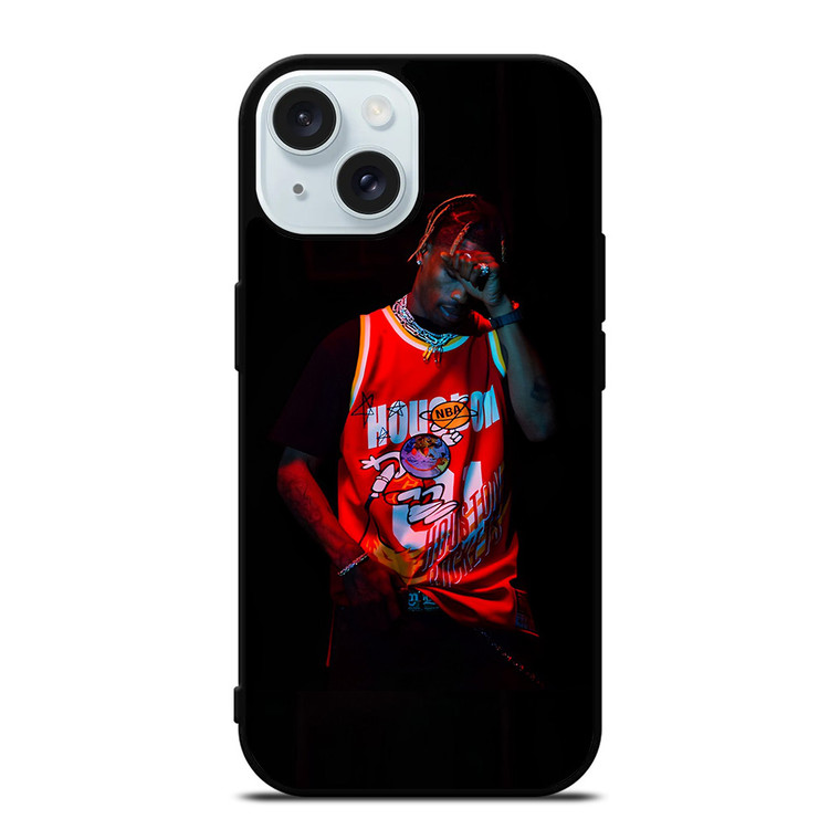 TRAVIS SCOTT GAME NBA iPhone 15 Case Cover