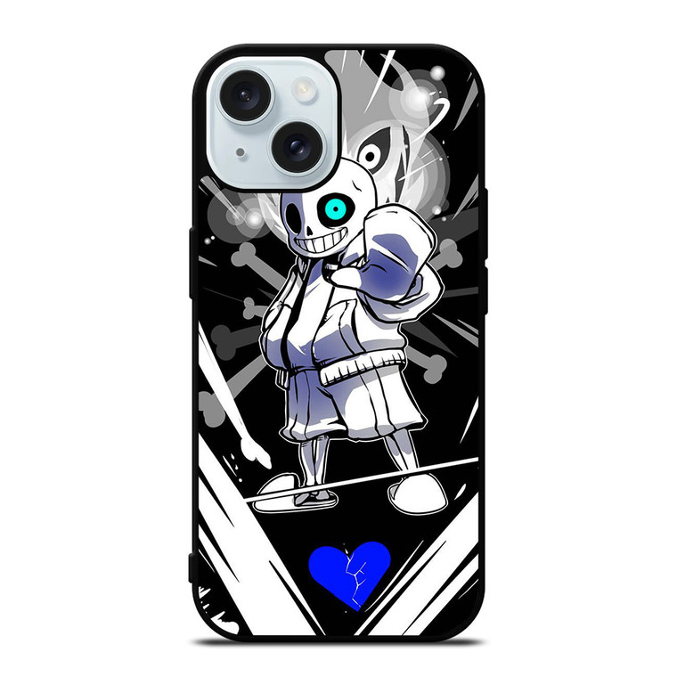 UNDERTALE BADTIME WALLPAPER iPhone 15 Case Cover