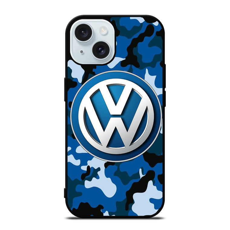 VW VOLKSWAGEN CAMO iPhone 15 Case Cover