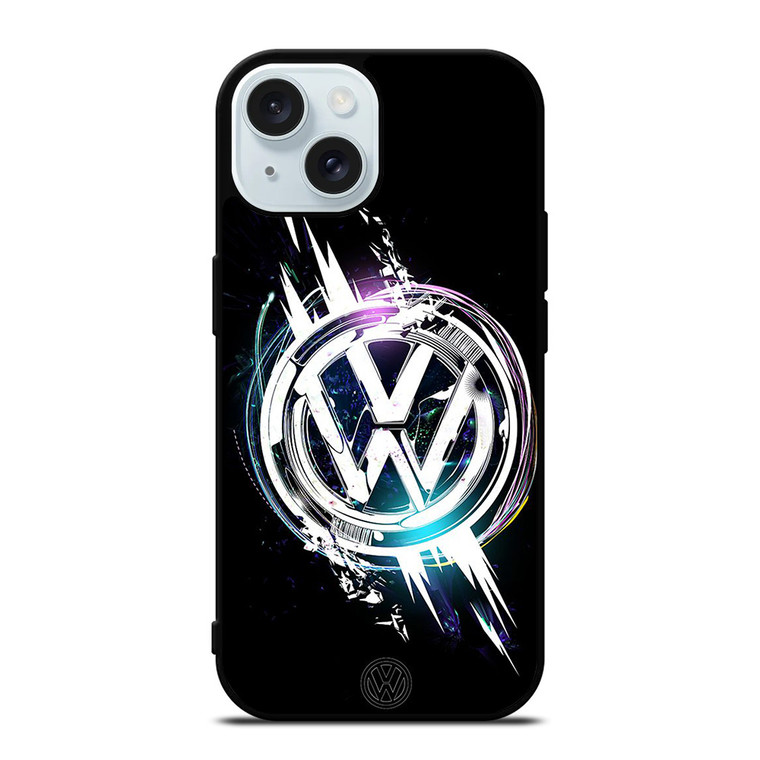 VW VOLKSWAGEN GLOW iPhone 15 Case Cover