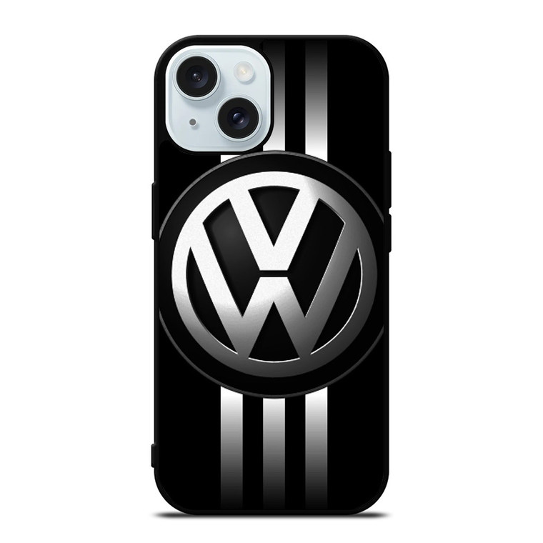 VW VOLKSWAGEN STRIPE iPhone 15 Case Cover