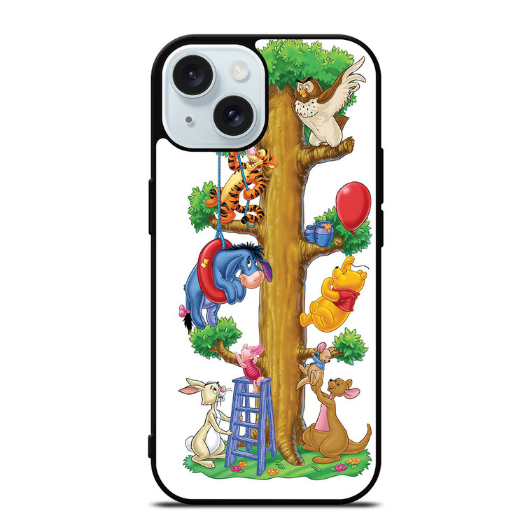 WINNIE THE POOH TREE iPhone 15 Case Cover
