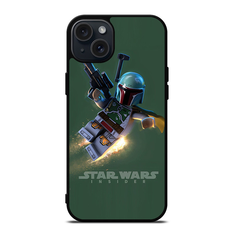 STAR WARS BOBA FETT LEGO iPhone 15 Plus Case Cover