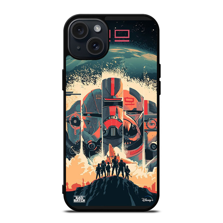 STAR WARS THE BAD BATCH PICT iPhone 15 Plus Case Cover