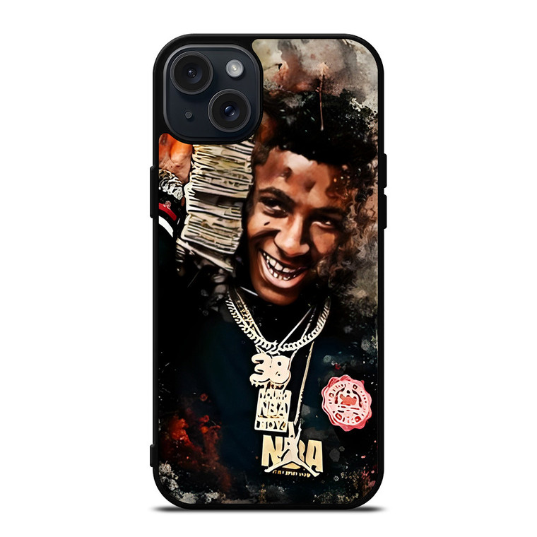 YOUNGBOY NEVER BROKE AGAIN ABSTRAC iPhone 15 Plus Case Cover