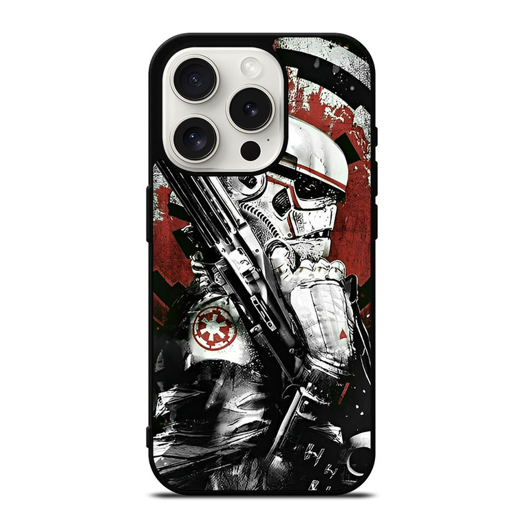 STAR WARS STORMTROOPER GUN iPhone 15 Pro Case Cover