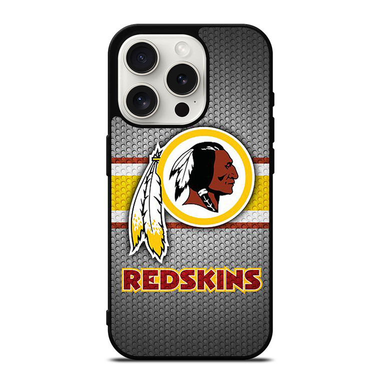 WASHINGTON REDSKINS EMBLEM CARBON iPhone 15 Pro Case Cover