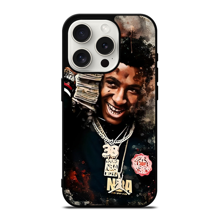 YOUNGBOY NEVER BROKE AGAIN ABSTRAC iPhone 15 Pro Case Cover