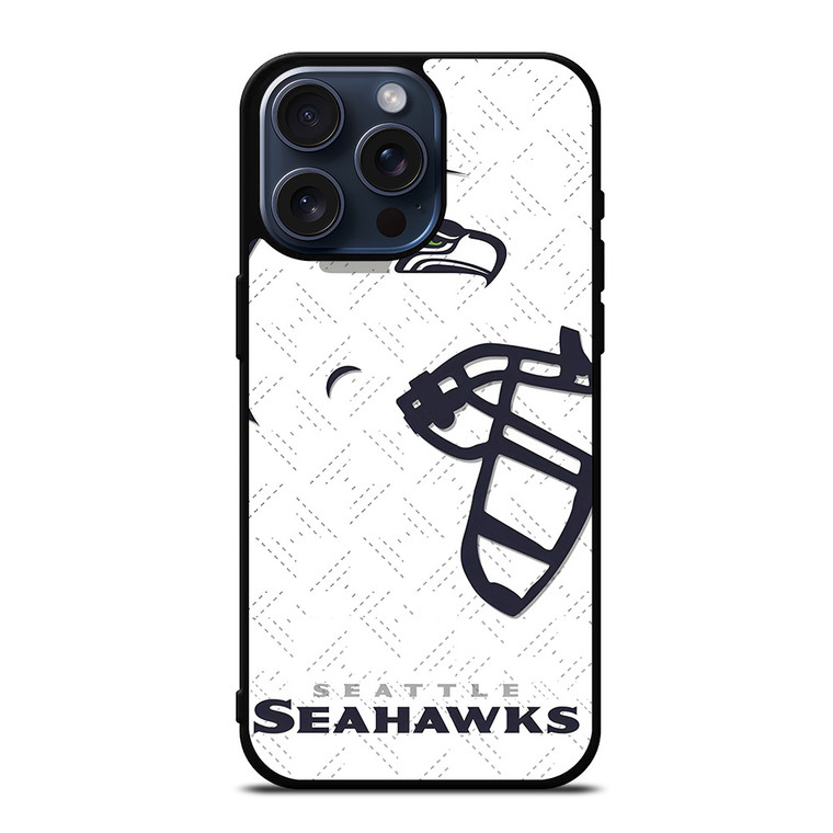 SEATTLE SEAHAWK HELMET NFL iPhone 15 Pro Max Case Cover