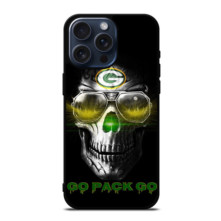 SKULL GREENBAY PACKAGES iPhone 15 Pro Max Case Cover