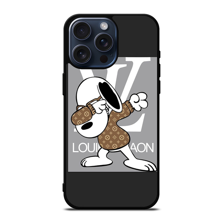 SNOOPY BROWN LOUIS iPhone 15 Pro Max Case Cover
