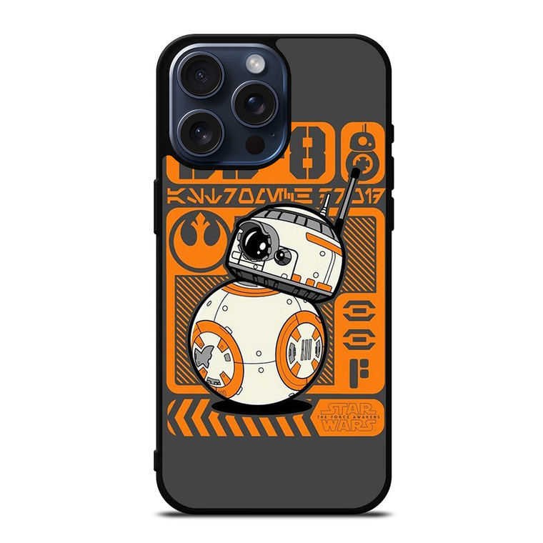 STAR WARS BB8 STATUSE iPhone 15 Pro Max Case Cover