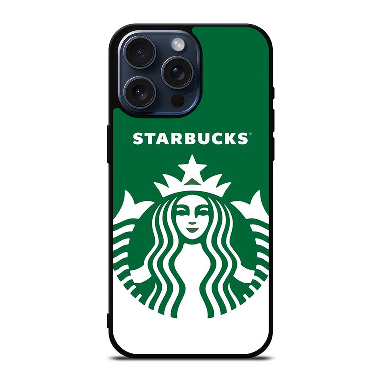 STARBUCKS COFFEE GREEN WALL iPhone 15 Pro Max Case Cover