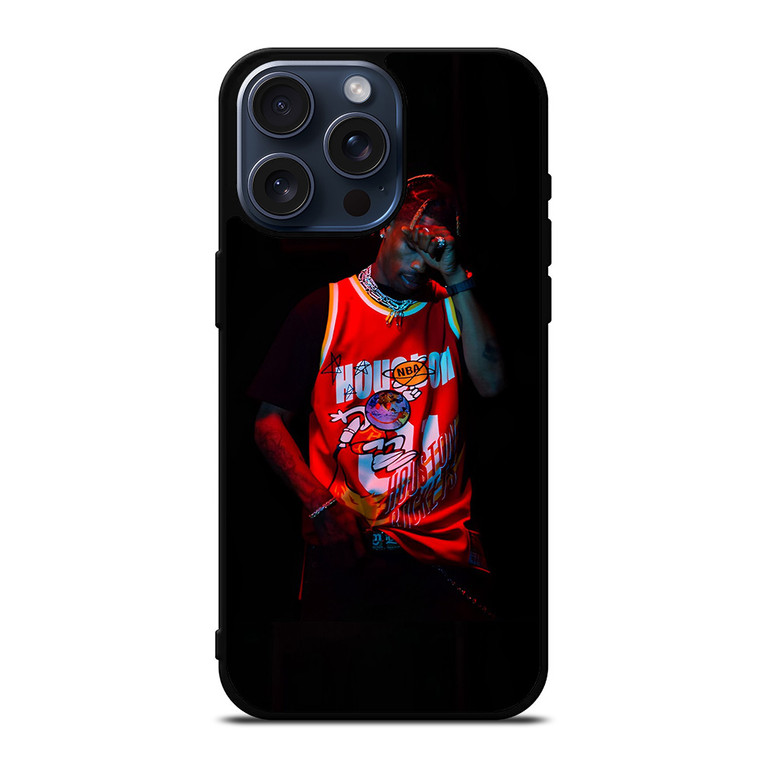TRAVIS SCOTT GAME NBA iPhone 15 Pro Max Case Cover