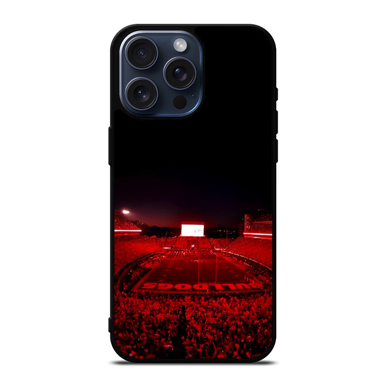 UGA GEORGIA BULLDOGS STADIUM iPhone 15 Pro Max Case Cover